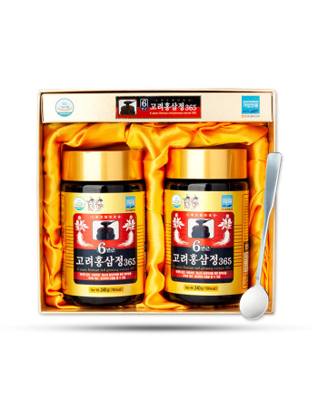 Cao hồng sâm 365 hộp 2 lọ – Tăng cường sức khỏe, nâng cao đề kháng, chính hãng Hàn Quốc Cao hồng sâm 365 hộp 2 lọ – Tăng cường sức khỏe, nâng cao đề kháng, chính hãng Hàn Quốc