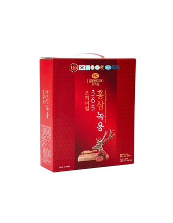 Nước uống hồng sâm nhung hươu 365 – 60 gói x 70ml