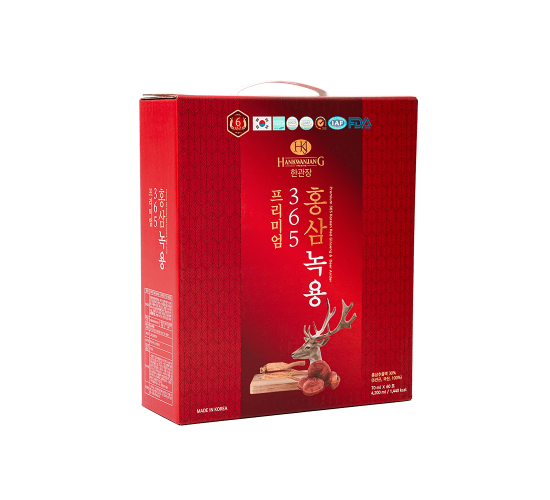 Nước uống hồng sâm nhung hươu 365 – 60 gói x 70ml