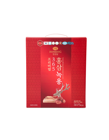 Nước uống hồng sâm nhung hươu 365 – 60 gói x 70ml
