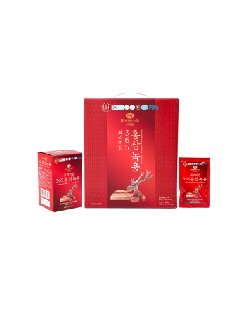 Nước uống hồng sâm nhung hươu 365 – 60 gói x 70ml