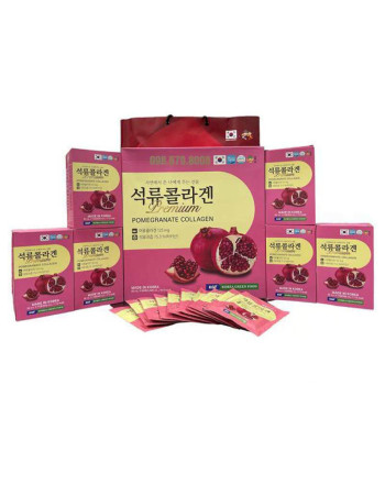 Nước uống Collagen lựu KGF hộp lớn (50ml x 60 gói)