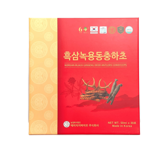 Nước Chiết Xuất Hắc Sâm Nhung Hươu Đông Trùng Hạ Thảo Ginseng King Korean Black Ginseng Deer Antlers Cordyceps Nước Chiết Xuất Hắc Sâm Nhung Hươu Đông Trùng Hạ Thảo Ginseng King Korean Black Ginseng Deer Antlers Cordyceps
