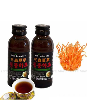 Hộp 10 Chai Nước Đông Trùng Hạ Thảo Well Being Life 100ml