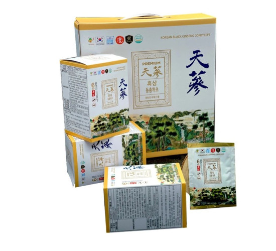 Nước hắc sâm đông trùng hạ thảo Premium – 30 gói x 50ml Nước hắc sâm đông trùng hạ thảo Premium – 30 gói x 50ml