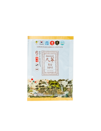 Nước hắc sâm đông trùng hạ thảo Premium – 30 gói x 50ml Nước hắc sâm đông trùng hạ thảo Premium – 30 gói x 50ml