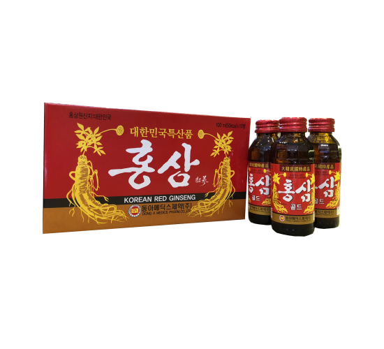Nước Hồng Sâm DongA Hàn Quốc Hộp 10 Chai x 100ml