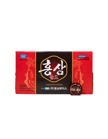 Nước Hồng Sâm Hàn Quốc Dạng Chai Dongnam Medics Hộp 10 Chai x 100ml