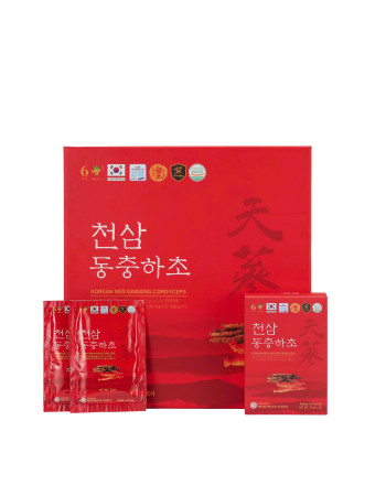 Nước Thiên Sâm Đông Trùng Ginseng King Hộp 30 Gói x 50ml