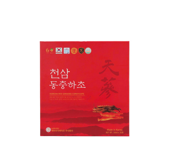 Nước Thiên Sâm Đông Trùng Ginseng King Hộp 30 Gói x 50ml