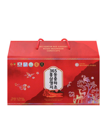 Nước hồng sâm linh chi đông trùng hạ thảo 20 gói x 70ml