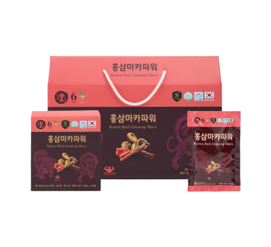 Nước hồng sâm Maca 20 gói x 70ml