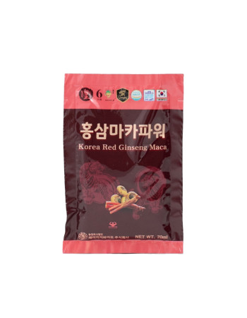 Nước hồng sâm Maca 20 gói x 70ml