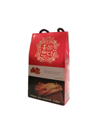 Kẹo Hồng Sâm Sobaek Hàn Quốc Hộp Giấy 200g