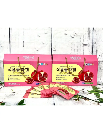 Nước Collagen Lựu Hàn Quốc 50ml x 20 goi Nước Collagen Lựu Hàn Quốc 50ml x 20 goi