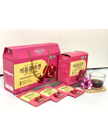 Nước Collagen Lựu Hàn Quốc 50ml x 20 goi Nước Collagen Lựu Hàn Quốc 50ml x 20 goi
