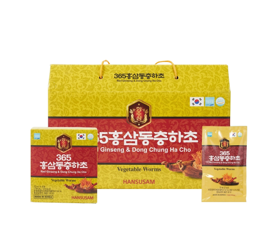 Nước Hồng Sâm Đông Trùng Hạ Thảo Hansusam Vegetable Worms Red Ginseng Dong Chung Ha Cho (20 gói x 70ml) Nước Hồng Sâm Đông Trùng Hạ Thảo Hansusam Vegetable Worms Red Ginseng Dong Chung Ha Cho (20 gói x 70ml)