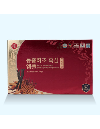 Tinh Chất Hắc Sâm Đông Trùng 20ml X 30 Ống