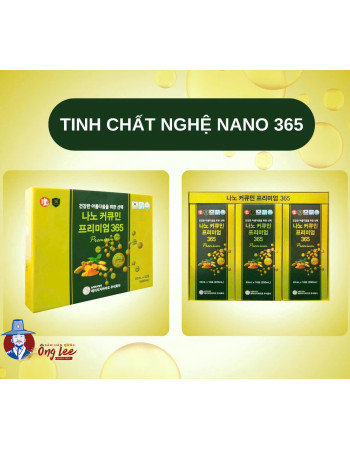 Tinh Chất Nghệ Nano 365 Cao Cấp Hộp 30 Gói x 20ml