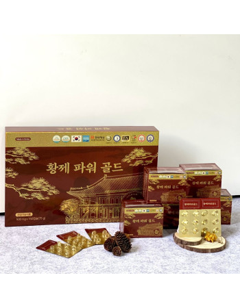Tinh Dầu Thông Đỏ Hwangje Power Gold 150 Viên