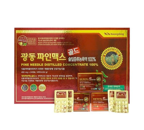 Viên tinh dầu thông đỏ Kwangdong 120 viên cao cấp Viên tinh dầu thông đỏ Kwangdong 120 viên cao cấp