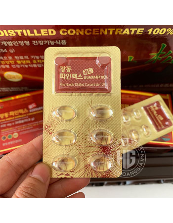 Viên tinh dầu thông đỏ Kwangdong 120 viên cao cấp Viên tinh dầu thông đỏ Kwangdong 120 viên cao cấp